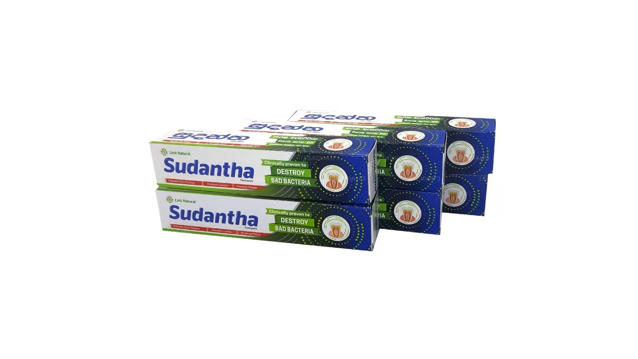 Homeopathic Herbal Toothpaste for Total Oral Protection (80g x 6)