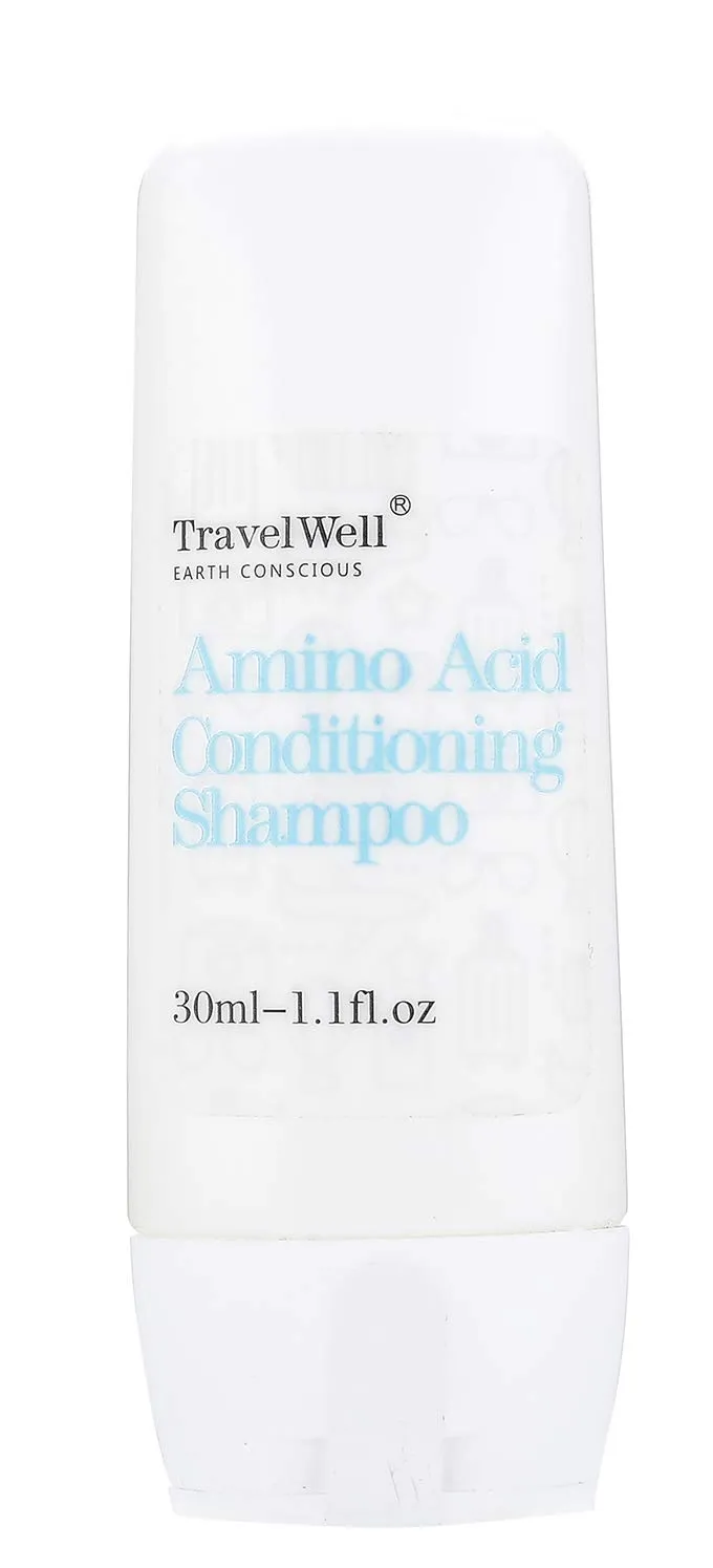 Hotel Toiletries Amenities Bulk Individually Wrapped 30ml Shampoo & Conditioner 2 in 1, Round Tissue Pleated 28g Cleaning Travel Soap In Bulk, Comb,Toothbrush Toothpaste 25 Each, 100 Pcs