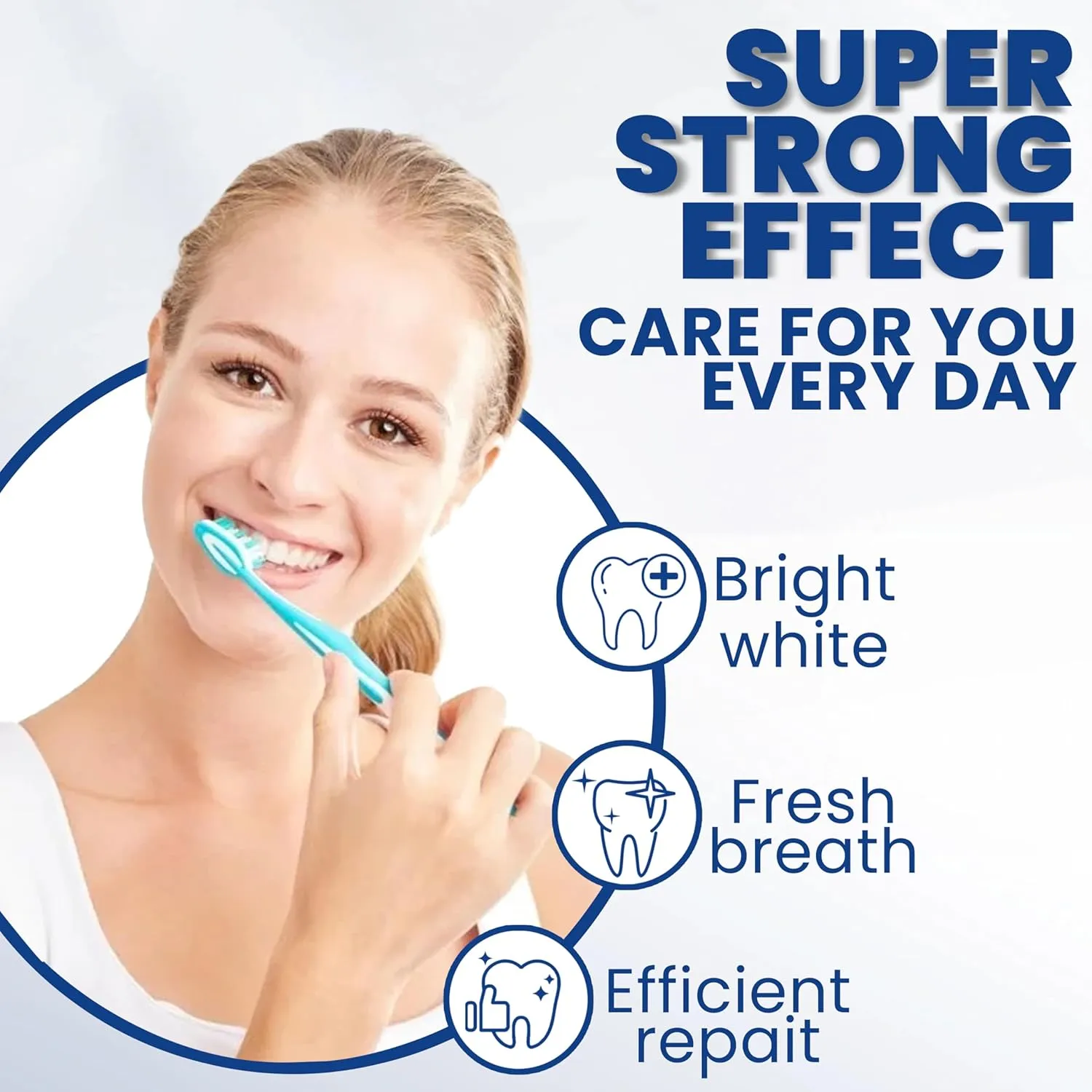 Hydroxyapatite Toothpaste for Enamel Repair & Sensitivity Relief, Cool Mint Flavor, Long-Lasting Freshness, Daily Dental Care