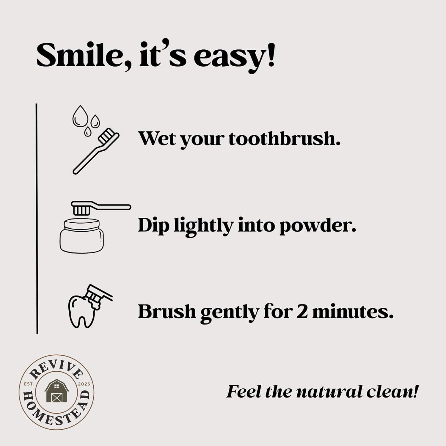 Hydroxyapatite Tooth Powder | Remineralizing Toothpaste | Fluoride-Free | Whitening | All Natural | 2 oz Amber Glass Jar (with Xylitol) (Peppermint)