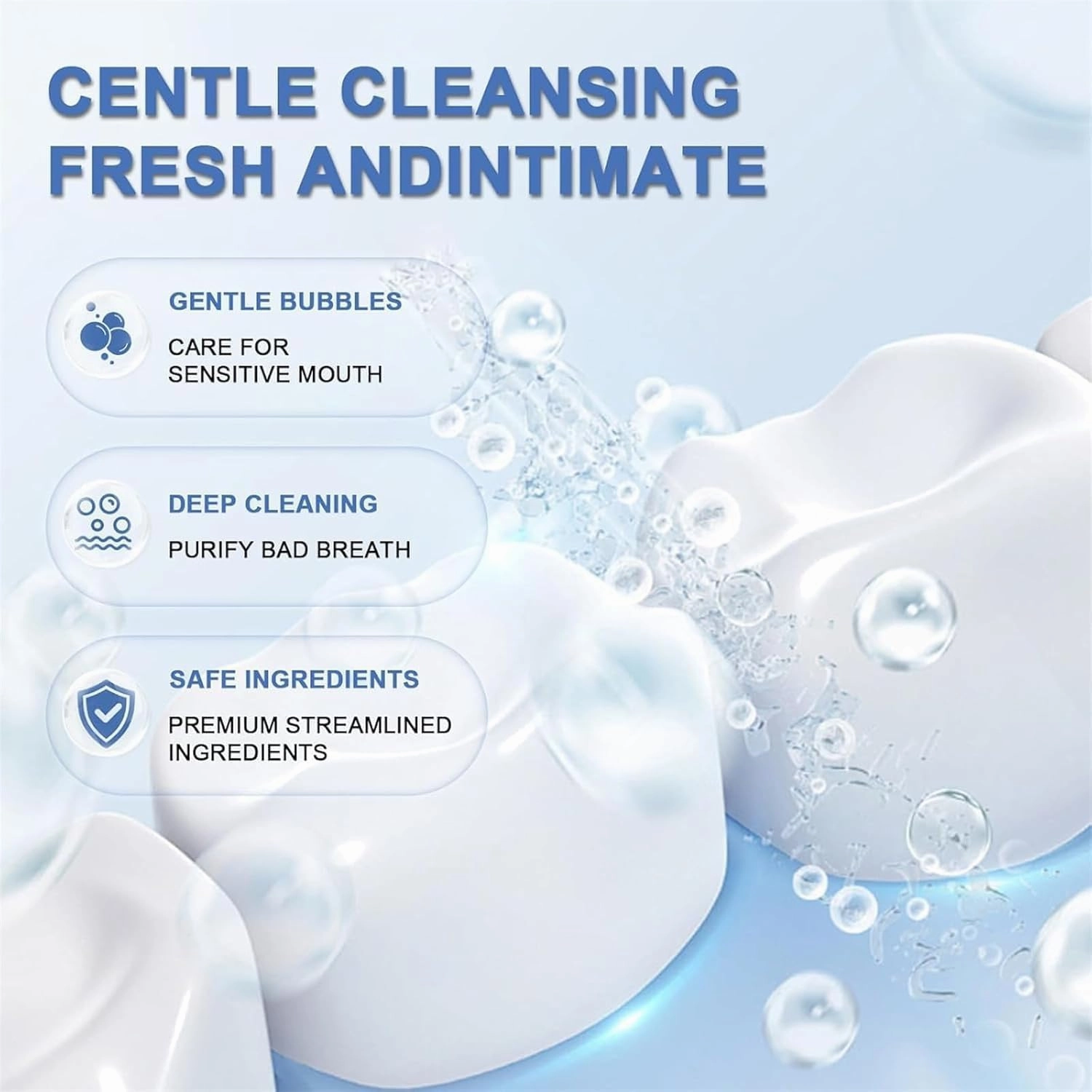 Hydroxyapatite Toothpaste, Fluoride-Free Hydroxyapatite Teeth Whitening Toothpaste, for Enamel Protection & Tooth Strengthening & Fresh Breath (3pcs)