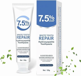 Hydroxyapatite Toothpaste,Hidroxiapatita Toothpastes for Advanced Enamel Protection,Fluoride-Free Toothpastes for Sensitive Teeth, (3)