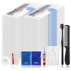 Hygiene Kit, Hygiene Kit Bulk, Individually Packed, The Travel Hygiene Kit is Fully Equipped and Clean and Hygienic, Convenience Kits Suitable for Hotel, Camping, Home, Travel (100-PACK)