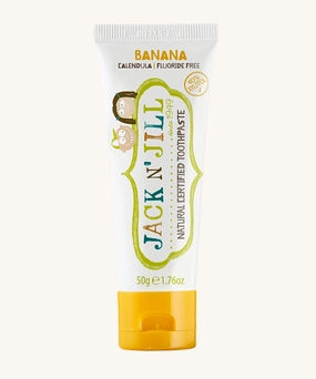 Jack N' Jill Fluoride-Free Banana Toothpaste 50g