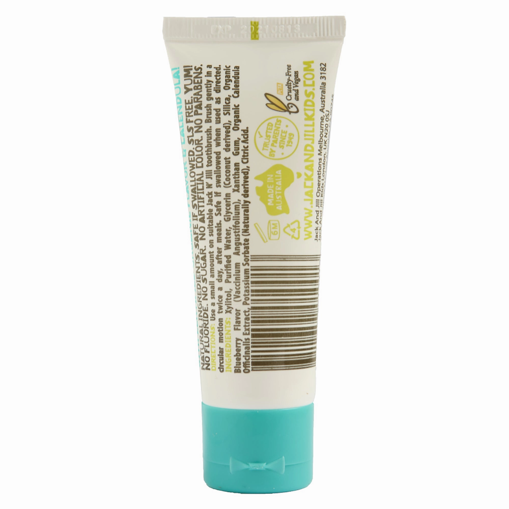 Jack N' Jill Natural Toothpaste