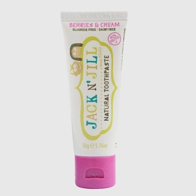 Jack N Jill - Natural Toothpaste - Berries & Cream - 50g