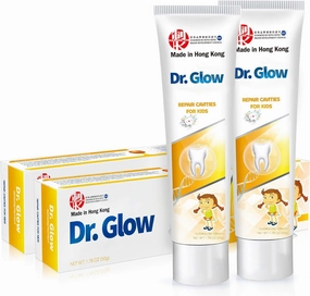 Kids Toothpaste Cavity Repair Toothpaste, Hydroxyapatite Toothpaste Fluoride Free, Tooth Repair Remineralizing Toddler Toothpaste, Kids Enamel Repair Tooth Decay Treatment Fruity 2 Tubes