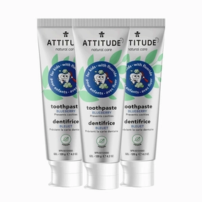 Kids Toothpaste with fluoride trio