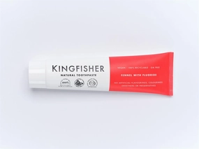Kingfisher | Fennel Toothpaste - contains fluoride | 100ml