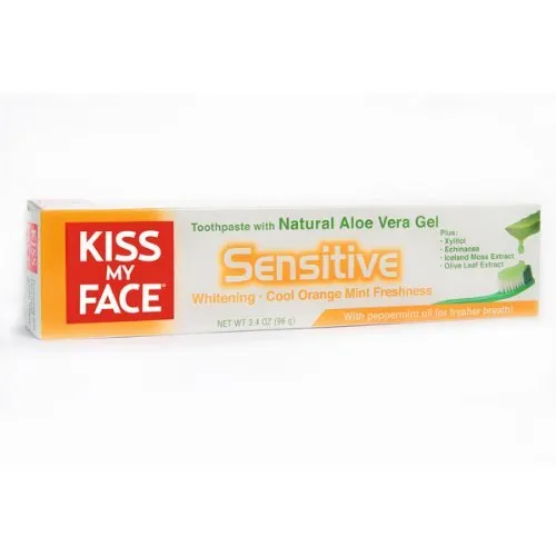 Kiss My Face Toothpaste Sensitive 3.4 oz ( Multi-Pack)