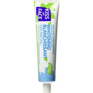 Kiss My Face Toothpaste Whitening Cool Mint 4.5 Ounce (Flouride-Free) (133ml) (3 Pack)