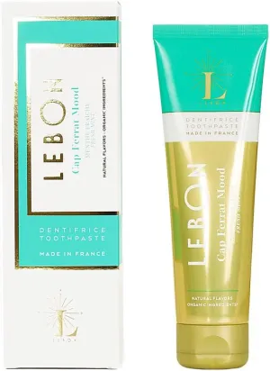 Lebon Cap Ferrat Moud (Fresh Mint) Organic Toothpaste 75 ml