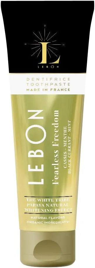 Lebon Fearless Freedom (Black Currant   Mint) Organic Toothpaste - 75 ml Y