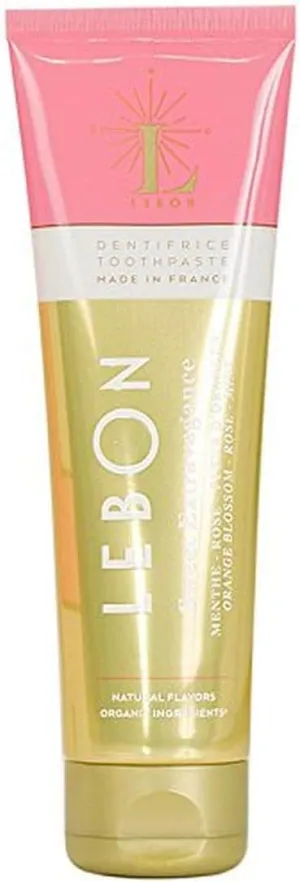 Lebon Sweet Extravagance (Rose, Orange Blossom   Mint) Organic Toothpaste 75 ml