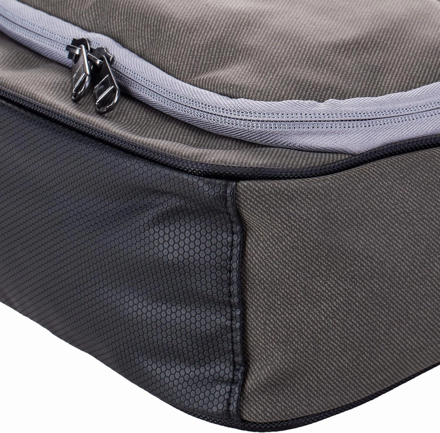 Lewis N. Clark Brushed Twill Hanging Travel Toiletry Kit Bag, Tan, One Size