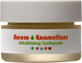 Living Libations - Organic Neem Enamelizer Toothpaste | Natural, Wildcrafted, Vegan Clean Beauty (.5 oz | 15 ml)