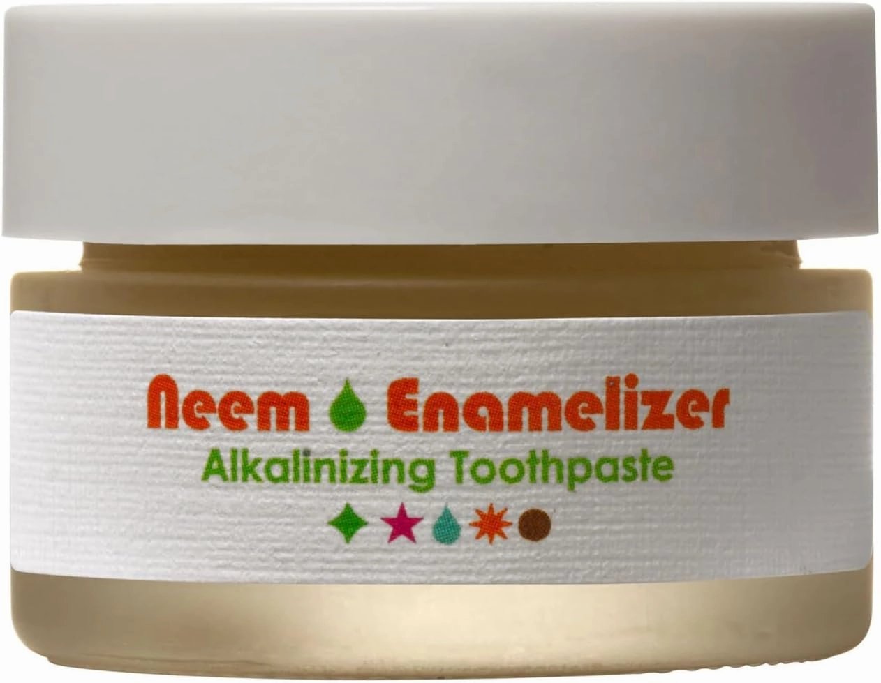 Living Libations - Organic Neem Enamelizer Toothpaste | Natural, Wildcrafted, Vegan Clean Beauty (.5 oz | 15 ml)