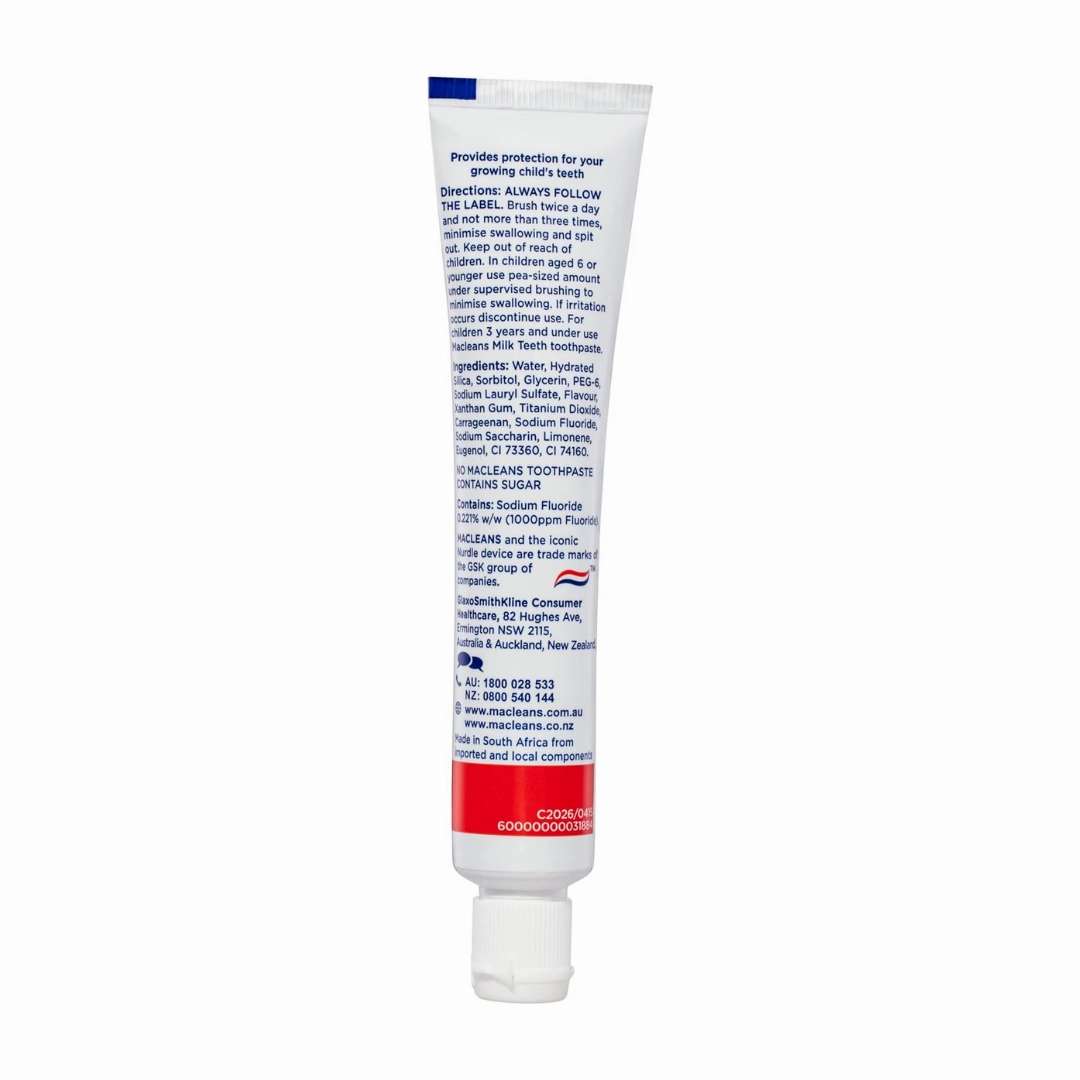 Macleans Little Teeth Toothpaste 63g 4-6 years