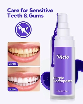 Meto Purple Toothpaste