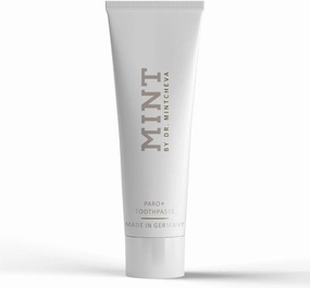 MINT PARO  Toothpaste - Fluoride-Free - Innovative Formula - Care for Teeth and Gums - Against periodontal Disease, Gum Irritation, Bleeding Gums - by Dr. Mintcheva