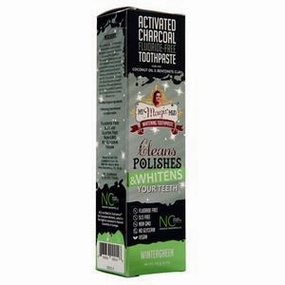 My Magic Mud Activated Charcoal Toothpaste - Fluoride Free Wintergreen 4 oz