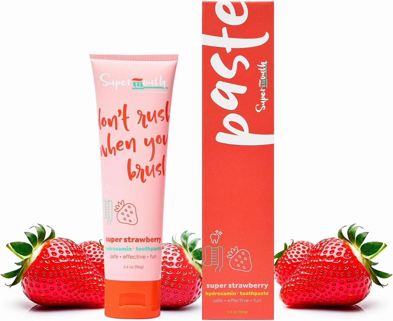 Nano Hydroxyapatite Toothpaste – Fluoride-Free, Remineralizing, Vitamins D3 & K2, Eases Sensitivity, Whitens, Dentist-Developed, Clean Ingredients, Adults & Kids, 4 Flavors
