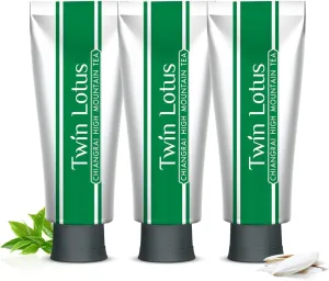 Natural Herbal Toothpaste High Mountain Tea 3 Packs Fluoride Free Sensitive Toothpaste for Teeth Care Tea polyphenols