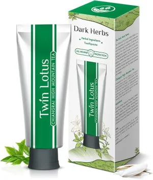 Natural Herbal Toothpaste High Mountain Tea Relieve Oral ulcers Fluoride Free Teeth Restoration for Oral Health Tooth Stain Remover