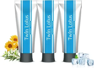 Natural Herbal Toothpaste Recipe for Aqua Cool 3 Packs Bright White and Firm Teeth Fluoride Free Sensitive Teeth Relief