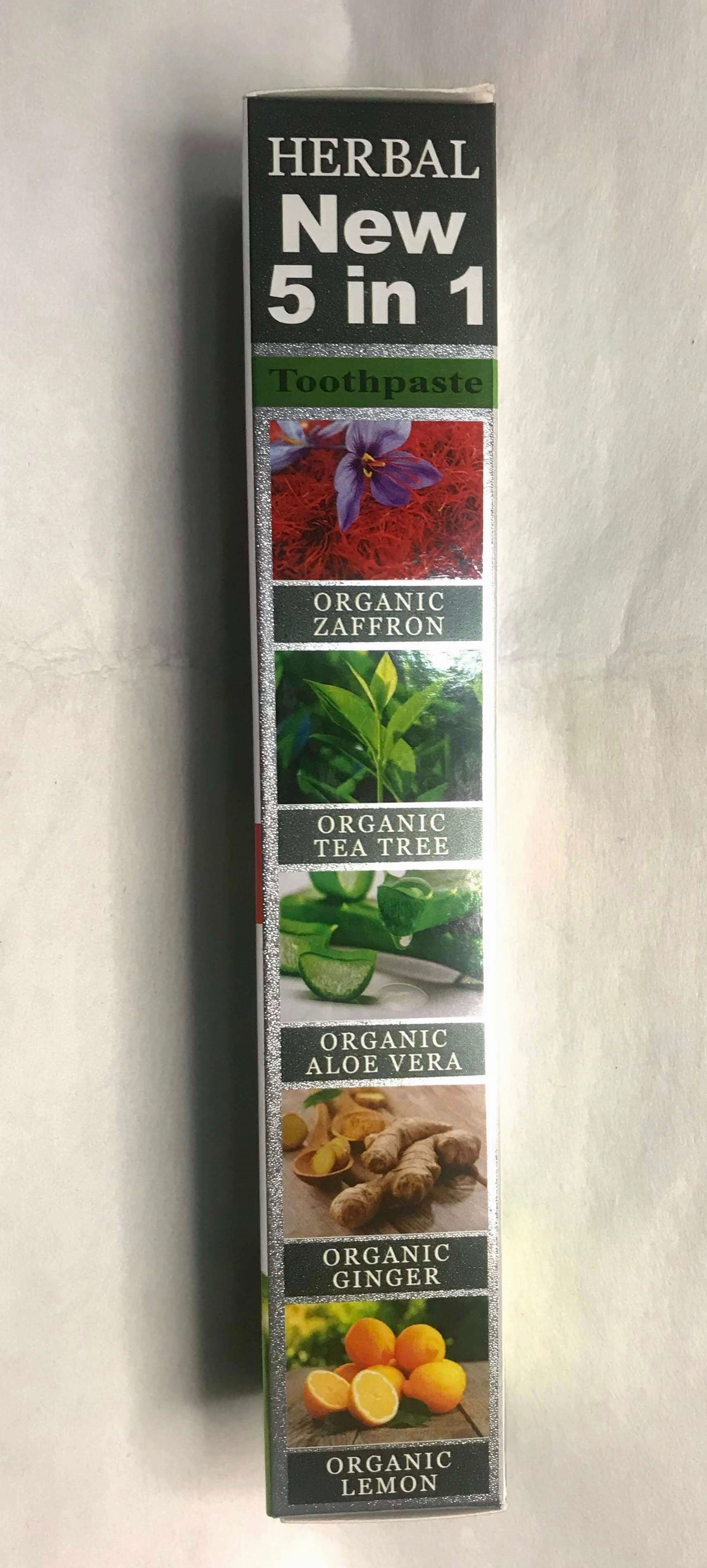 Natural Herbal Toothpaste
