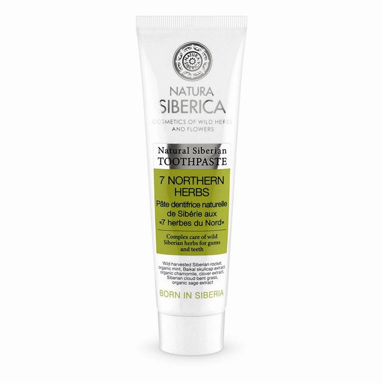 Natural Siberian Toothpaste natural herbal toothpaste 7 Northern Herbs 100g