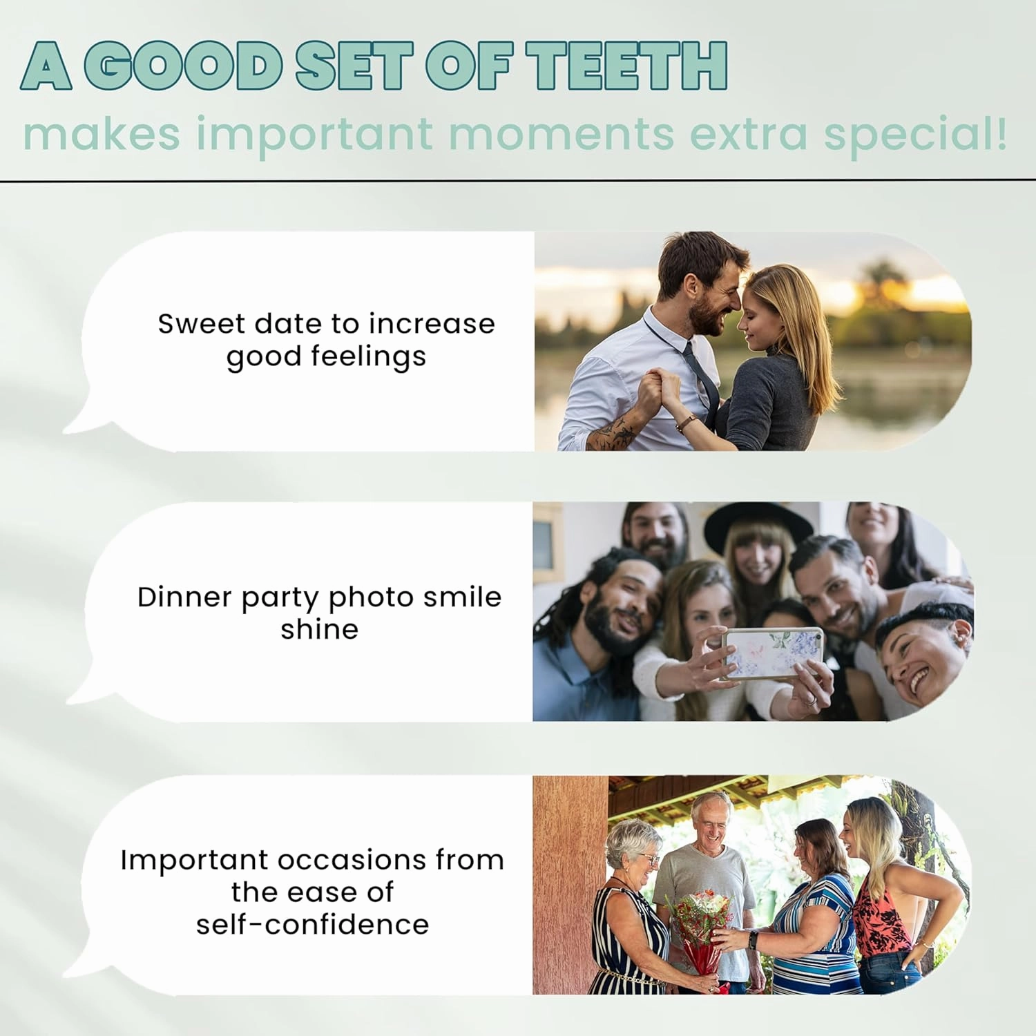 Natural Teeth Whitening Powder – Mint & Coconut Oil Blend, Gentle on Sensitive Teeth, Dentist Recommended, Long-Lasting Fresh Breath