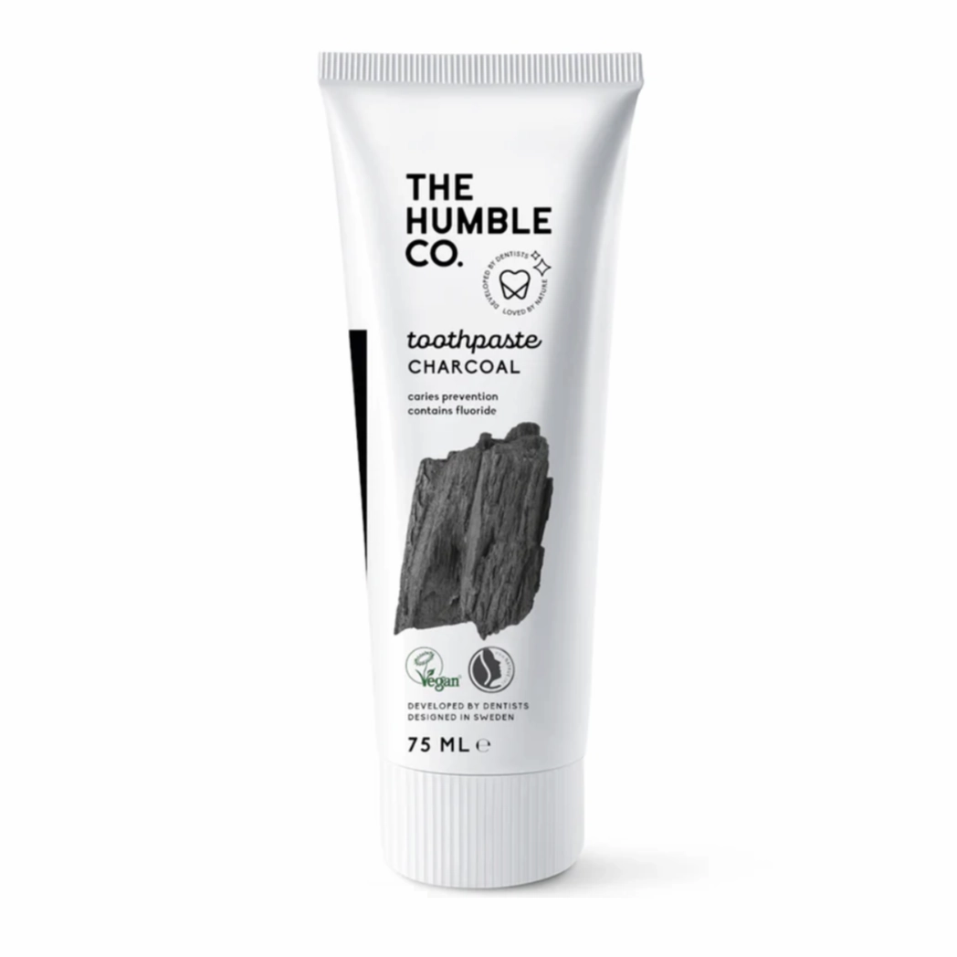 Natural Toothpaste Charcoal with Fluoride