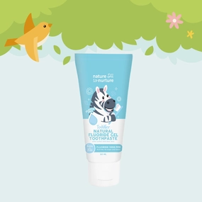Nature to Nurture Toddler Fluoride Gel Toothpaste 50ml, 6months to 2years