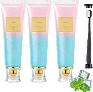 Niacinamide Toothpaste, Gentle Mint, Protects Tooth Enamel, Freshens Breath 24 Hours, Fluoride-Free, Tooth Strengthening (3)