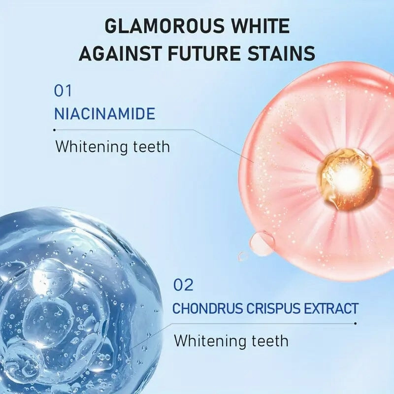 Niacinamide Intensive Whitening Toothpaste - Fresh Breath, Remove Tooth Stains