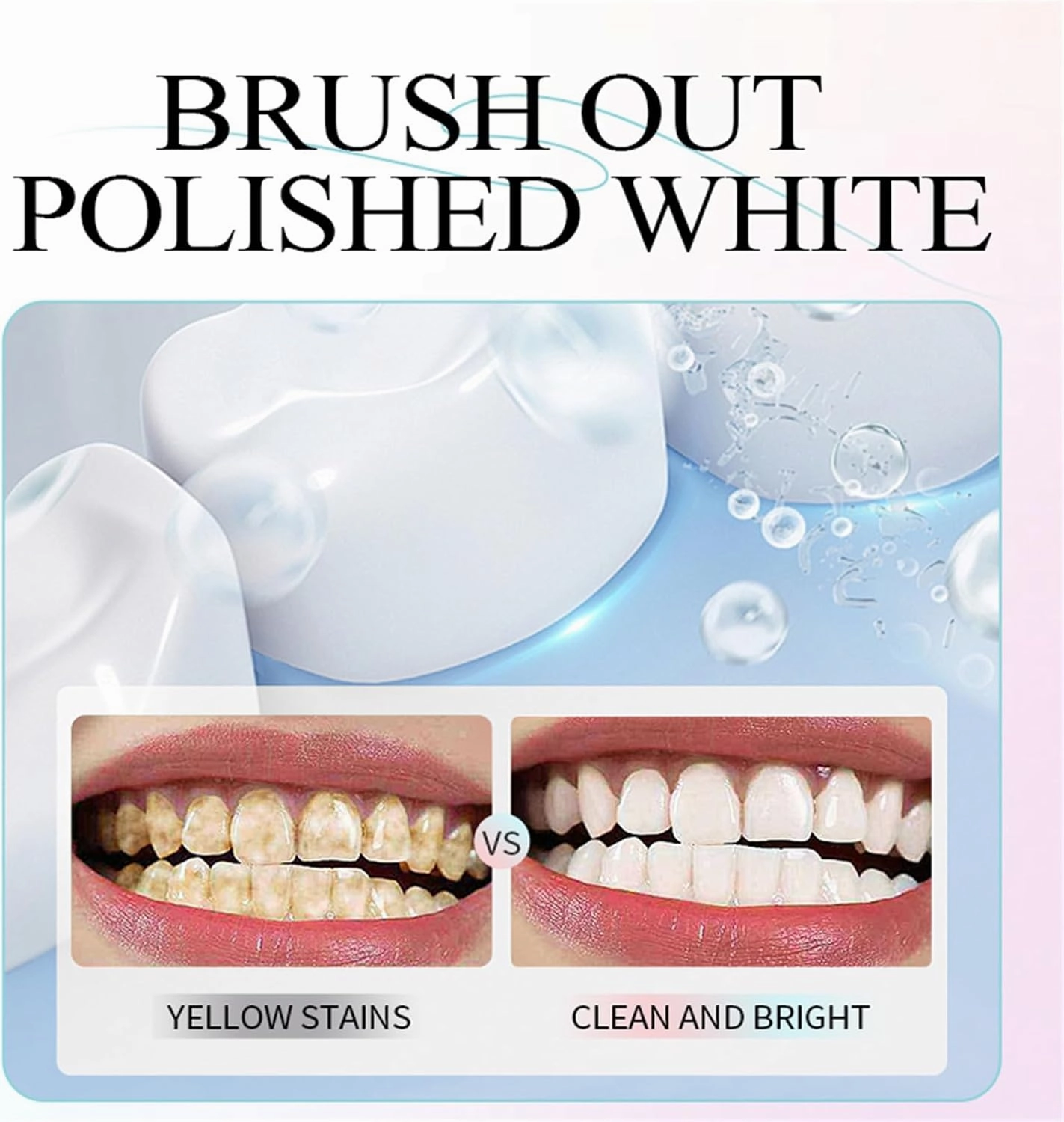 Niacinamide Whitening Toothpaste, Intensive Triple Whitening Toothpaste, Fresh Breath, Remove Tooth Stains, Enamel Protection and Tooth Strengthening, Daily Use for Oral Care (1, 2PC)