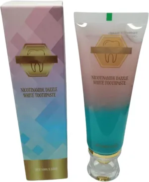 Nicotinamide Toothpaste for Stain Removal, Fresh Breath, 3.52 oz, Mint Flavor