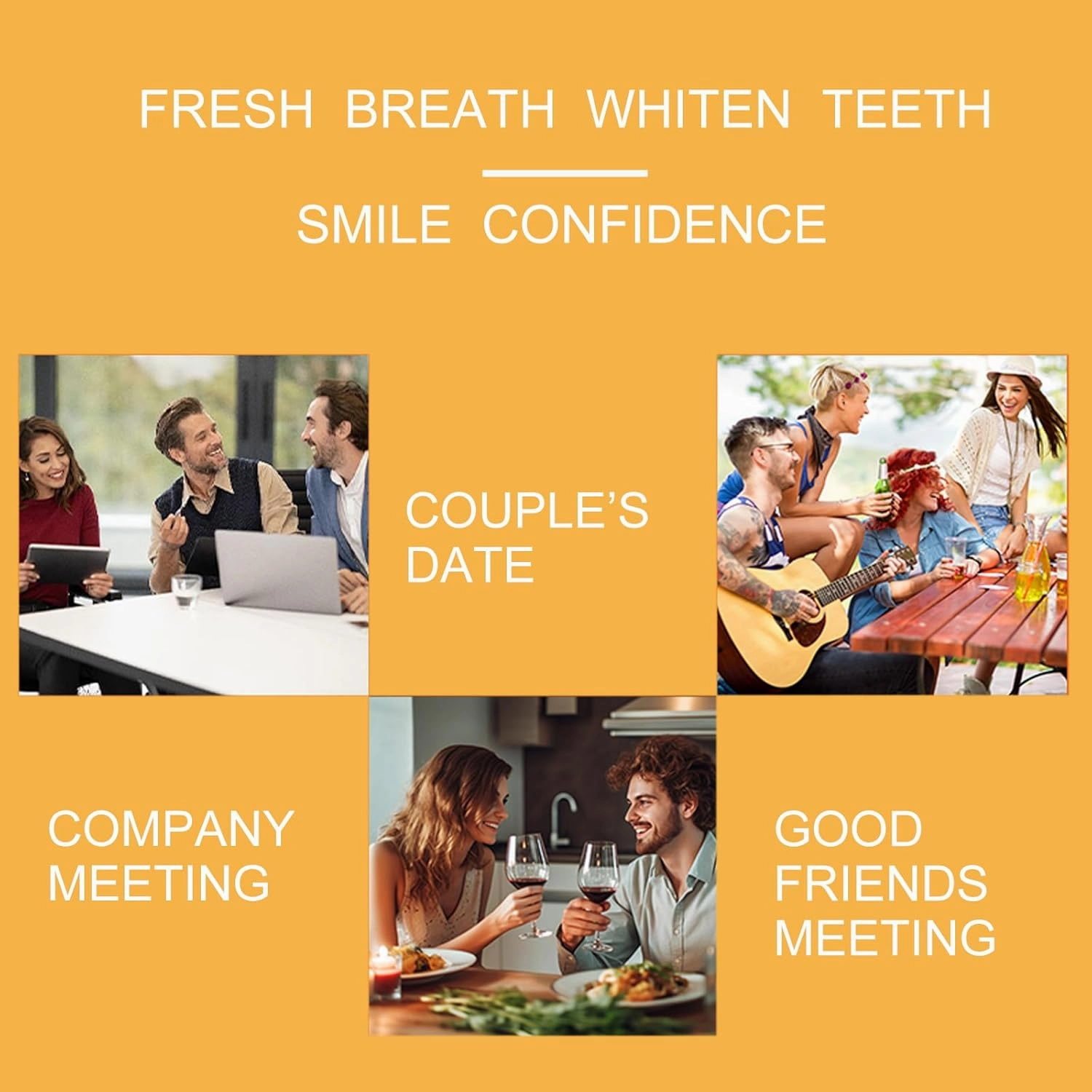 Non-Fluoride Toothpaste Fresh Breath Deep Cleaning Orange Flavor Toothpaste for Sensitive Teeth Whitening Tooth Strengthens Teeth Enamel and Gums 4.23oz-3Pack