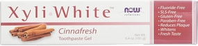 Now Foods Xyliwhite Cinnafresh Toothpaste Gel 6.4 Ounces (Pack of 4)