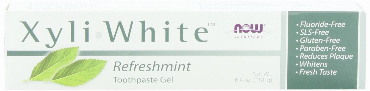 Now Foods Xyliwhite, Refreshmint, 6.4 Ounce (Pack of 4)