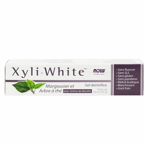 NOW Xyli-White Neem & Tea Tree Toothpaste 181G