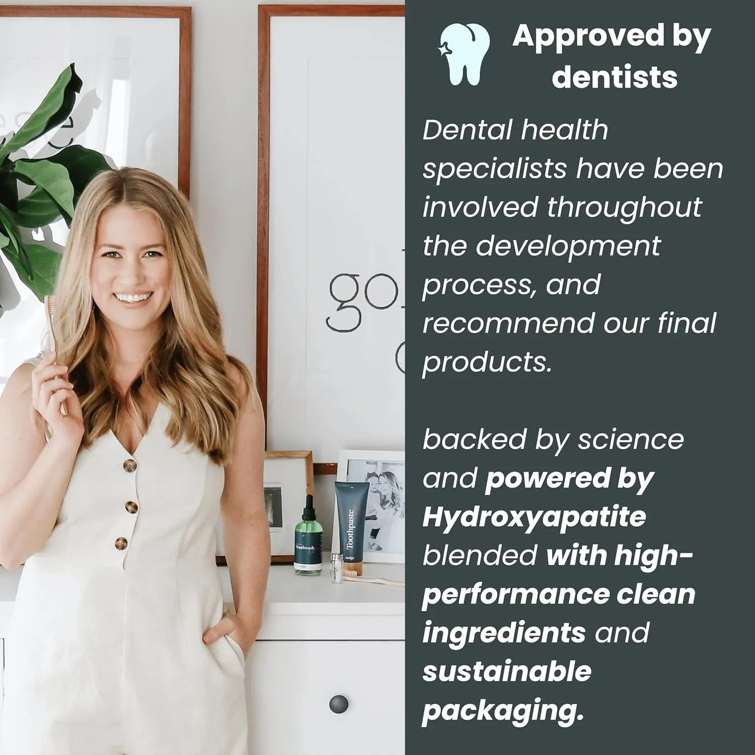 Nudge 10% Nano Hydroxyapatite Toothpaste, Vitamin E, Fluoride Free, SLS Free, Helps Remineralize, Supports Enamel, Plaque Control, for Sensitive Teeth and Dry Mouth, Orange, 4 oz (Pack of 2)