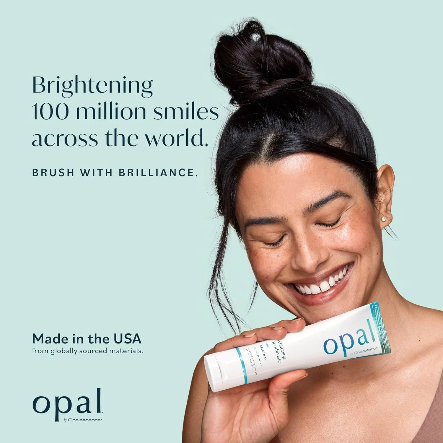 Opalescence Opal Teeth Whitening Toothpaste (Pack of 3) - Cool Mint Original Formula - Oral Care, Gluten-Free - 4.7 Ounce Made by Ultradent -TP-5760-3