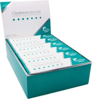 Opalescence Whitening Toothpaste Sensitivity Relief, 4.7 oz tube Cool Mint flavor (12)