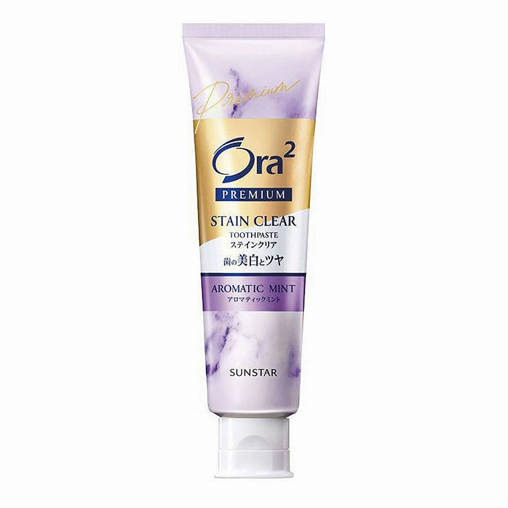 Ora2 Premium Stain Clear Toothpaste - Aromatic Mint, 100g