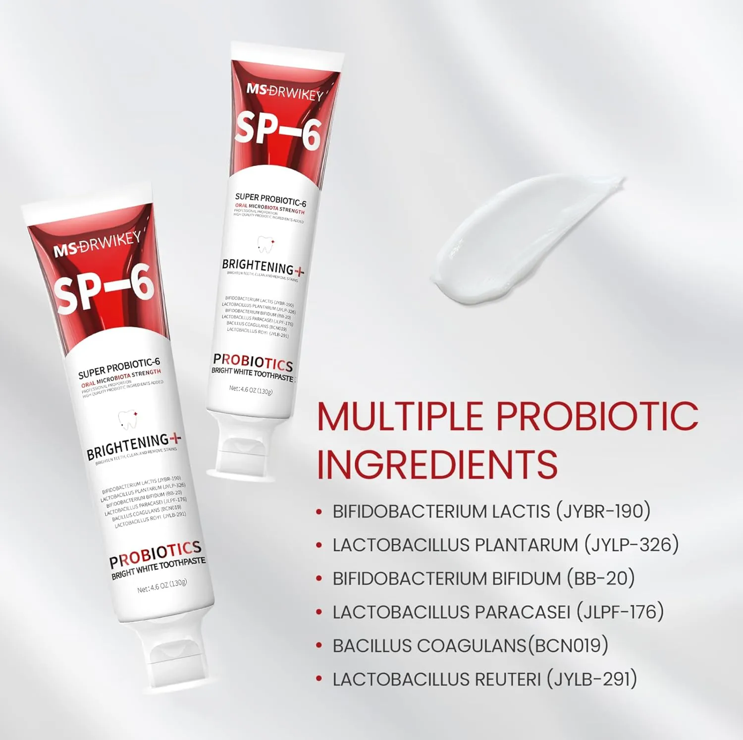 Oral Care Set – SP-6, 7-Pro, and Cooling Fresh Breath Toothpaste Bundle | with 6 Probiotics | for Teeth Whitening, Fresh Breath, and Oral Health | Free 7-Pro Whitening Toothpaste