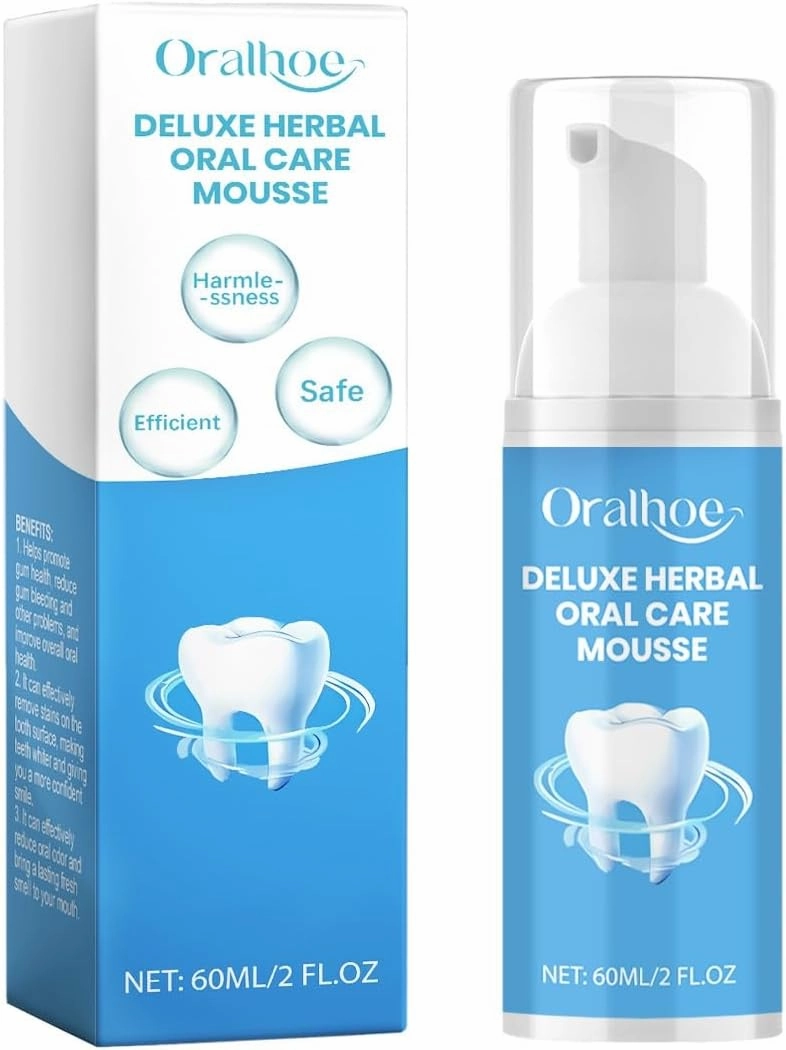 Oral Whitening Foam Toothpaste - Teeth Cleaning, Brightening, Freshening & Oral Health Improvement(1PCS)