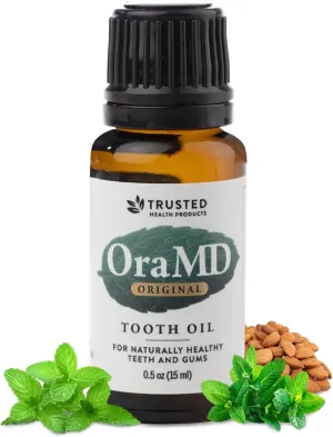 OraMD Original Tooth Oil (1) - Natural Alternative for Toothpaste & Mouthwash