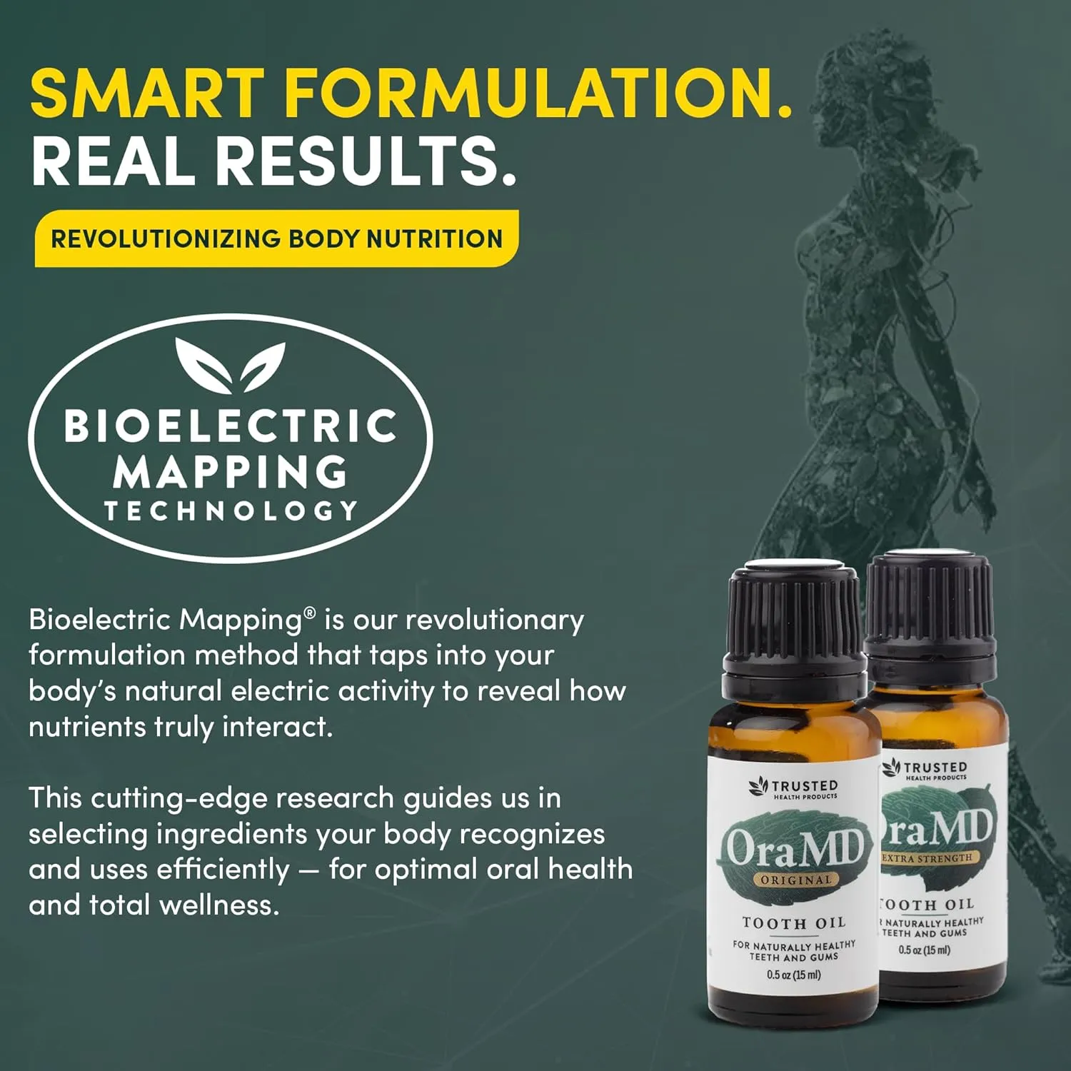 OraMD Original Tooth Oil - Healthy Gums, Fresh Breath and Helps with Sensitive Teeth - All-Natural Solution Better Than Mouthwash (3-Pack)